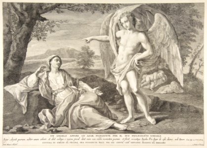 An angel appearing to Hagar MET DP815231