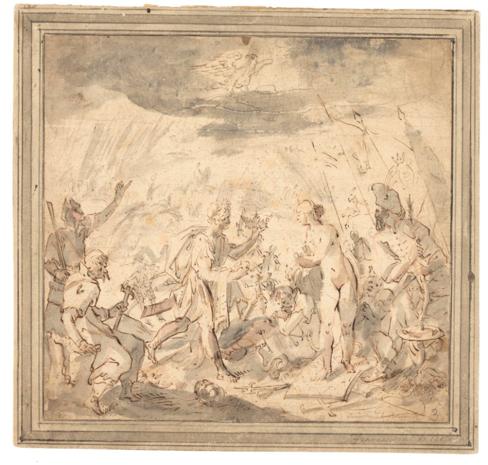 Allegory of the Battle at Selimbar (October 28, 1599) MET DP161805