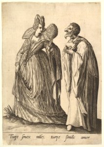 An Aged Soldier and An Aged Lover Are Sad Sights, from 'Mascarades' MET DP829215