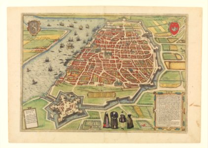 Anverpia from Braun and Hogenberg's Civitates Orbis Terrarum MET DP325824