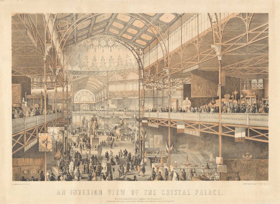 An Interior View of the New York Crystal Palace MET DP211448