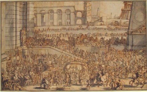 Alexander Entering Babylon MET 61.130.3