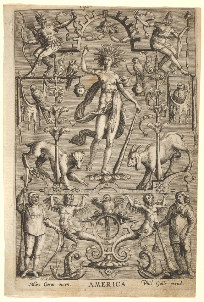 America, from the Four Continents MET DP836190