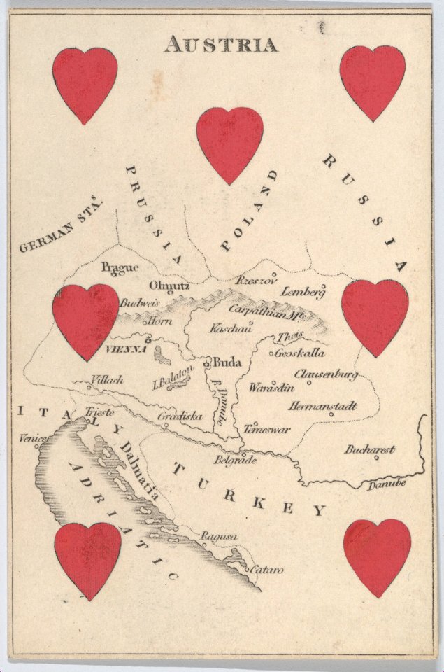 Austria from Court Game of Geography MET DP862887