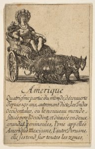 America, from 'Game of Geography' (Jeu de la Géographie) MET DP817735