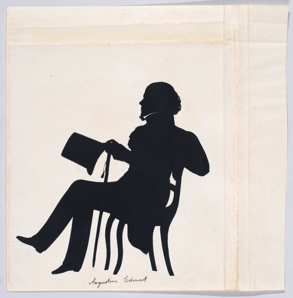 Auguste Edouart Seated Met DP889914