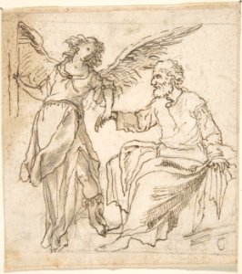 Angel Leading Saint Peter out of Prison (?) MET DP800406