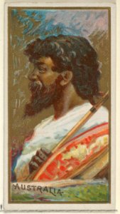 Australia, from the Types of All Nations series (N24) for Allen & Ginter Cigarettes MET DP836427
