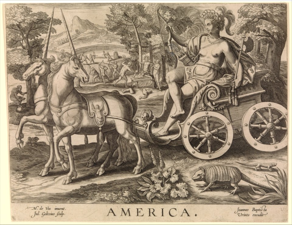 America from The Four Continents MET DP279122