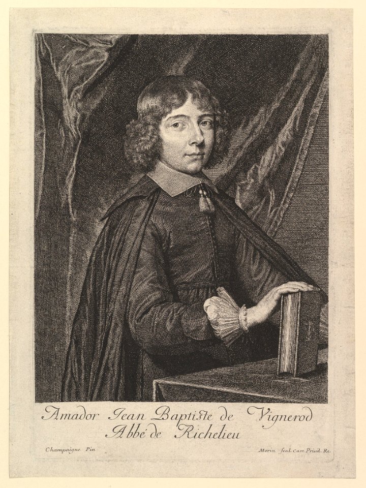 Amador Jean-Baptiste de Vignerod, abbe de Richelieu MET DP819867