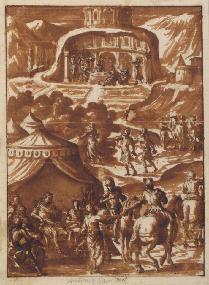 Alexander in His Tent (?) MET 87.12.65