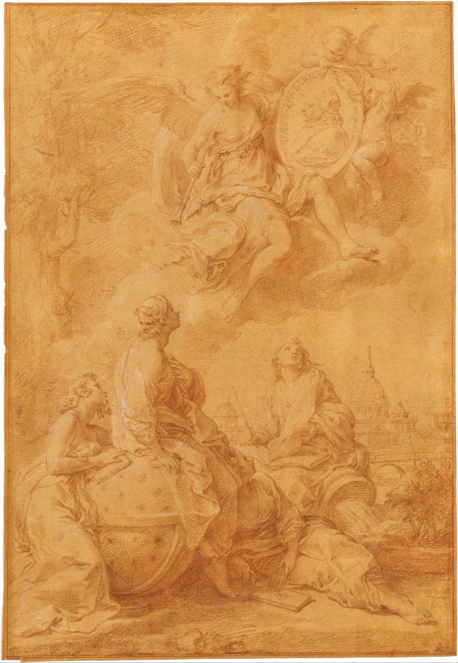 Allegory in Honor of Pope Benedict XIV MET DT10669