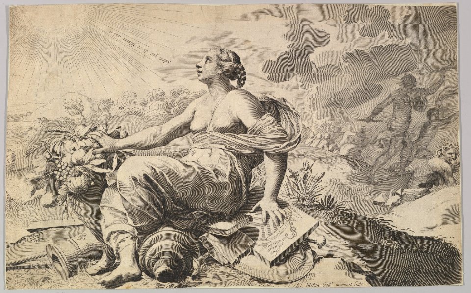 Allegory of France with the Arms of Richelieu (Allégorie sur la Paix) MET DP822688