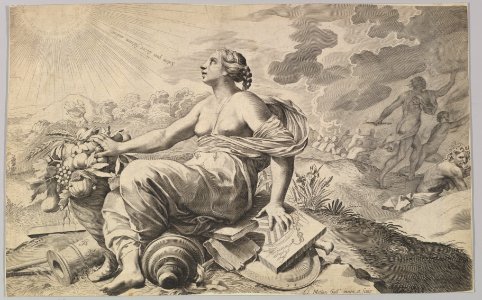 Allegory of France with the Arms of Richelieu (Allégorie sur la Paix) MET DP822688