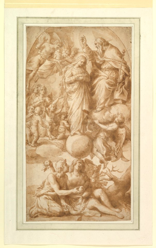 Allegory of the Immaculate Conception with the Fall of Man MET DP820604