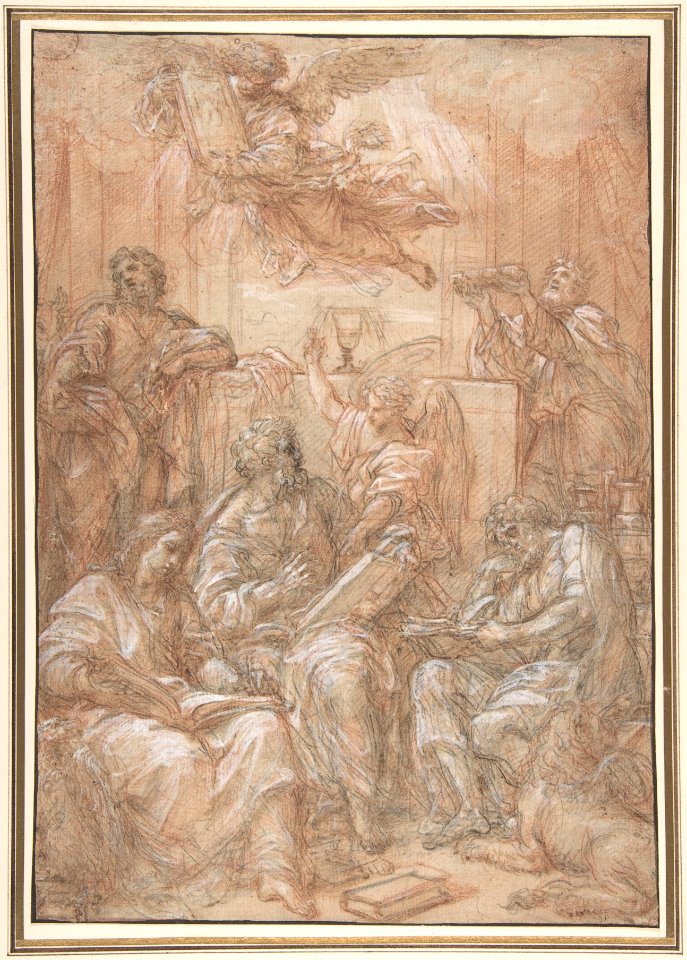 Allegory of the Old and New Dispensations MET DP810440