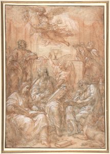 Allegory of the Old and New Dispensations MET DP810440