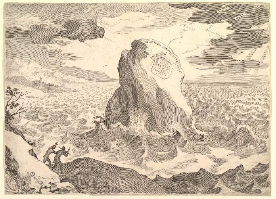 Allegory Against the Pelagian Heresy (Allégorie contre l'hérésie pélagienne et armoiries de la duchesse d'Aiguillon) MET DP822409
