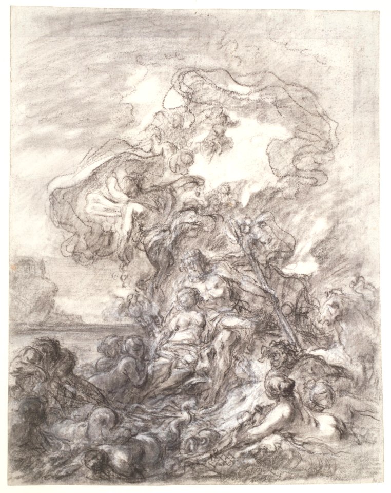 Allegory of Fishery- Neptune and Amphitrite MET DR59