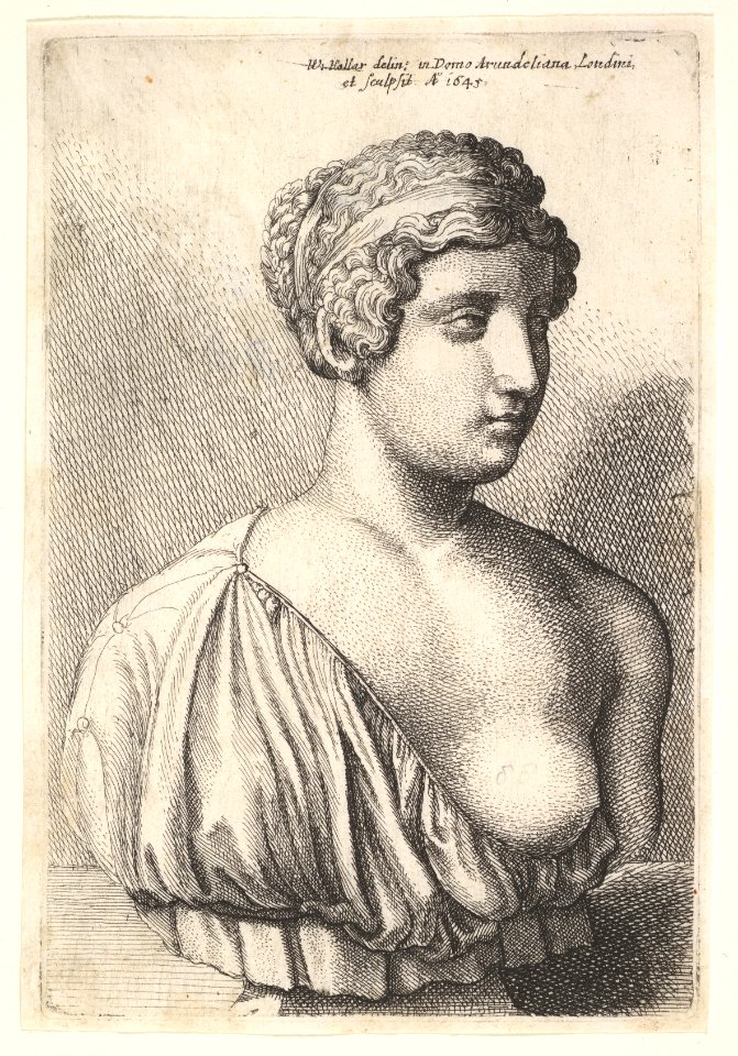 Antique bust of a woman MET DP822997