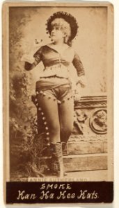 Annie Sutherland, from the Actresses series (N675), promoting Kan Ka Kee Kats MET DPB870013