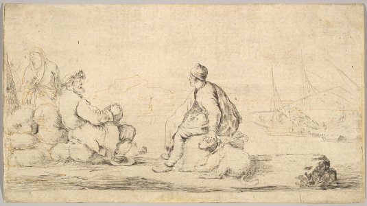 Allegory of Justice (Sanctity of the Law) with a court scene depicting a man being pardoned by a judge, from Thronus Justitiae, tredecim pulcherrimus tabulis..., plate 12 MET DP829706
