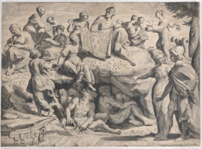 Allegory with Minerva Met DP885494