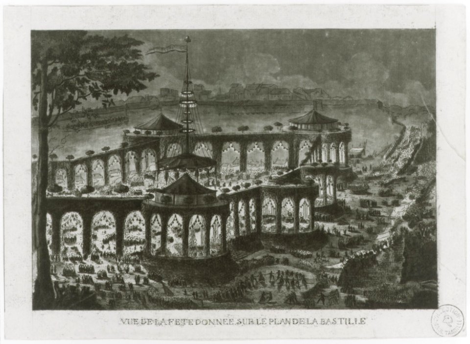 Anniversary of the Fall of the Bastille, Paris, July 1790 MET DR287