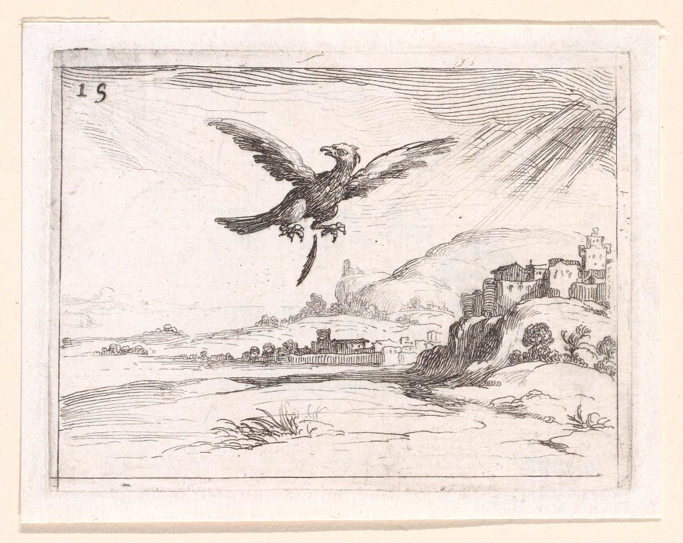 An Eagle Dropping an Old Feather Met DP890721