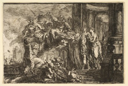 Allegorie sur la Convalescence du Dauphin MET DP814988