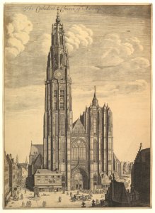 Antwerp Cathedral (Prospectvs Tvrris Ecclesiæ Cathedralis) MET DP824097