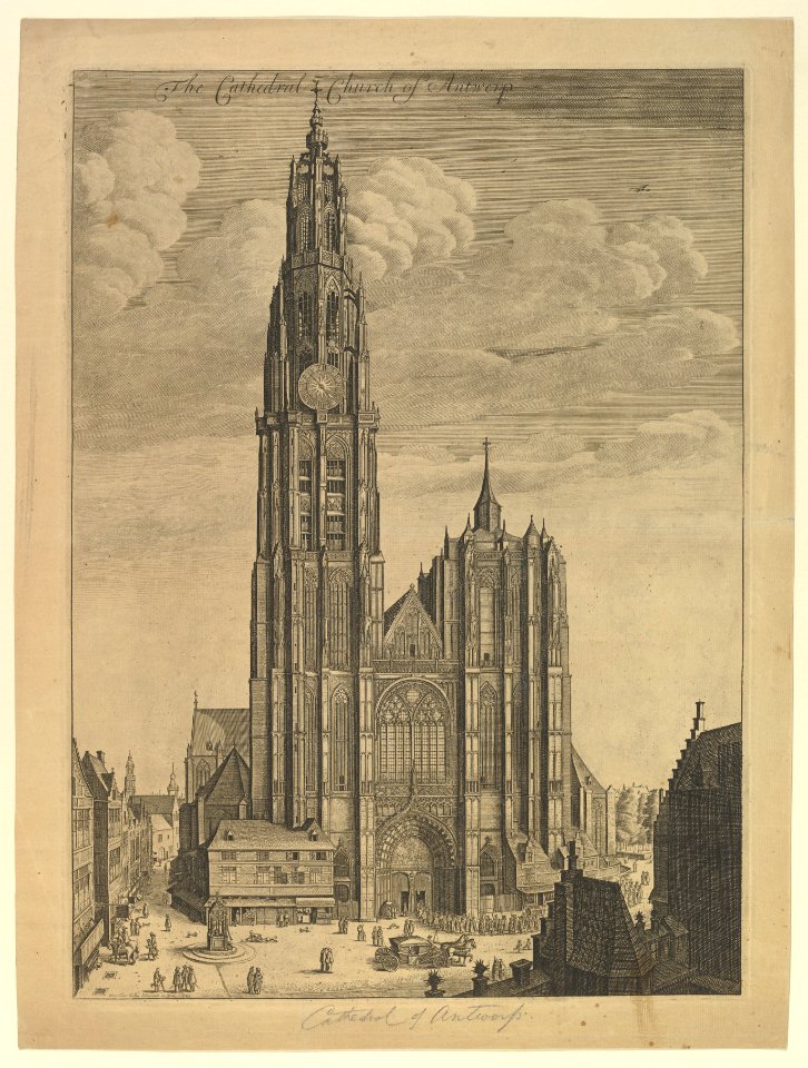 Antwerp Cathedral (Prospectvs Tvrris Ecclesiæ Cathedralis) MET DP827153