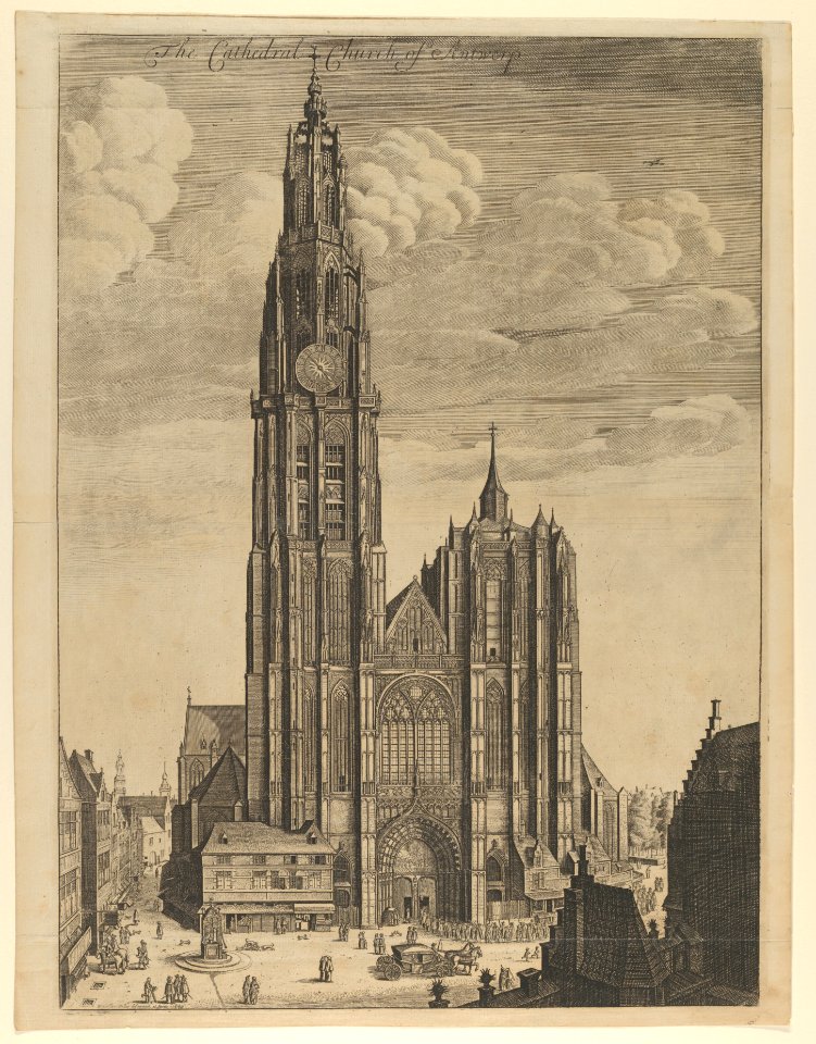 Antwerp Cathedral (Prospectvs Tvrris Ecclesiæ Cathedralis) MET DP841290
