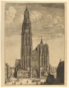 Antwerp Cathedral (Prospectvs Tvrris Ecclesiæ Cathedralis) MET DP841290