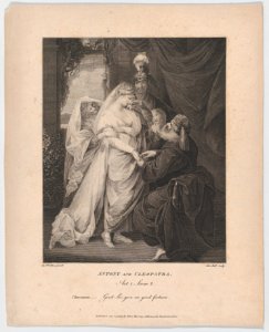 Antony and Cleopatra, Act 1, Scene 2- Charmian–"Good Sir, give me good fortune" MET DP860168