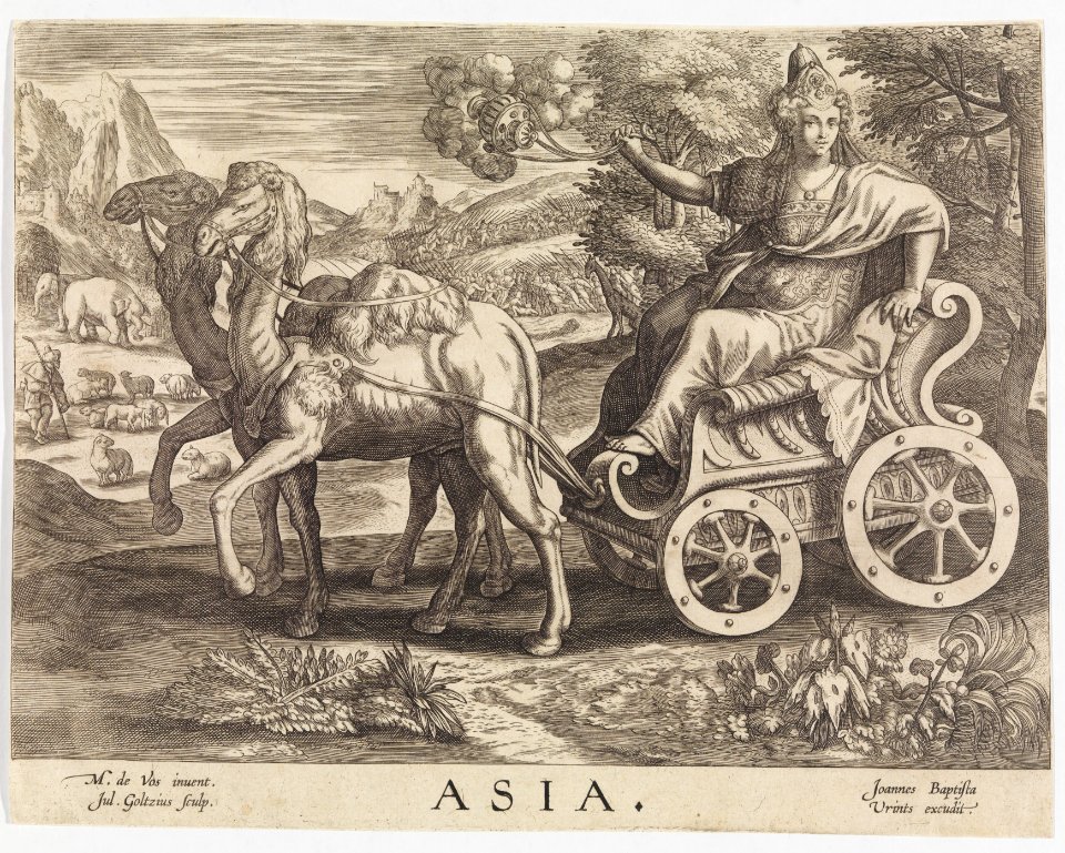Asia from The Four Continents MET DP279837