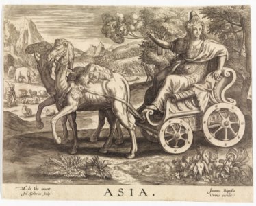 Asia from The Four Continents MET DP279837
