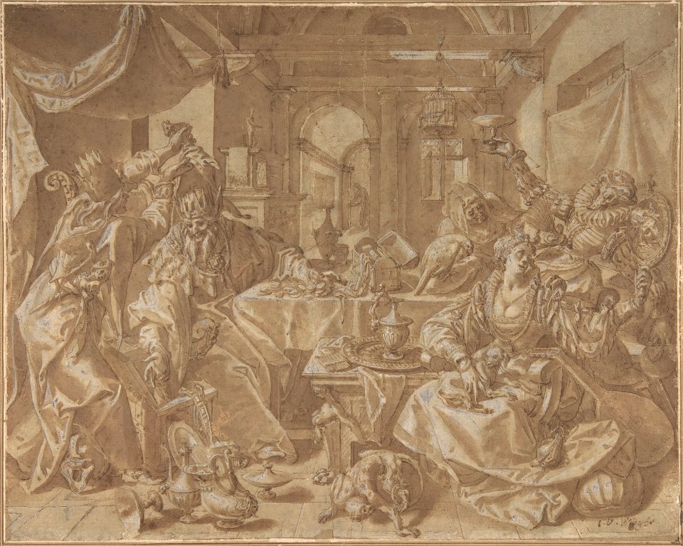 Allegory of Wealth, Lust and Stupidity MET DP801844