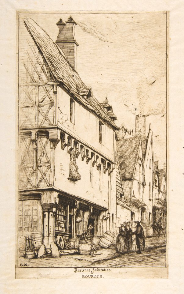 An Old House, or The Musician's House, Bourges MET DP813253