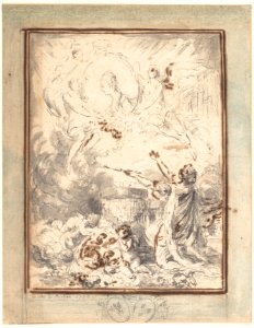 Allegory on the Marriage of the Dauphin and Marie-Antoinette in 1770 MET DP151475