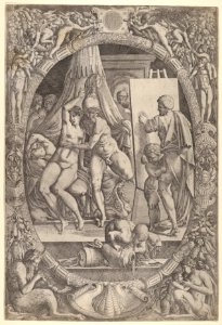 Apelles Painting Alexander and Campaspe MET DP831919