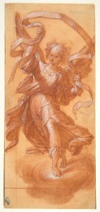 Angel with a Banderole MET DP811280