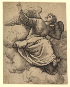Angel Seated on a Cloud MET DP819529