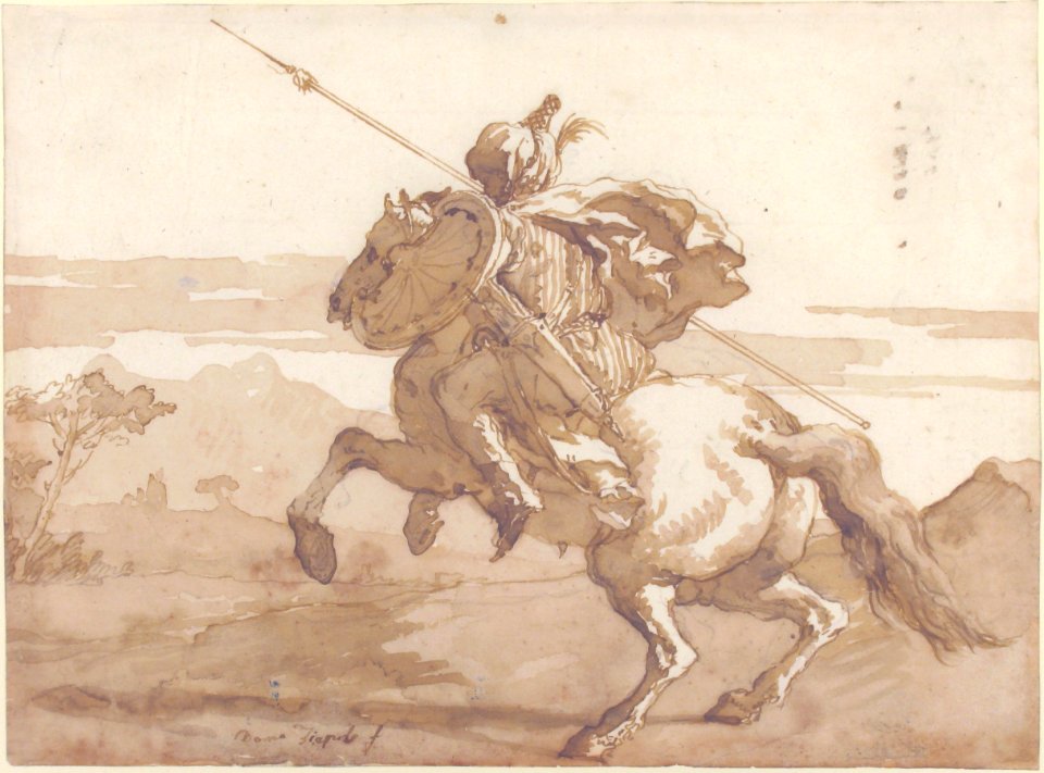 An Oriental Horseman MET 35.42.2