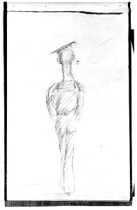 Album de Marine- Sketchbook of 48 folios containing 17 watercolors and 27 black chalk and graphite sketches MET 260901
