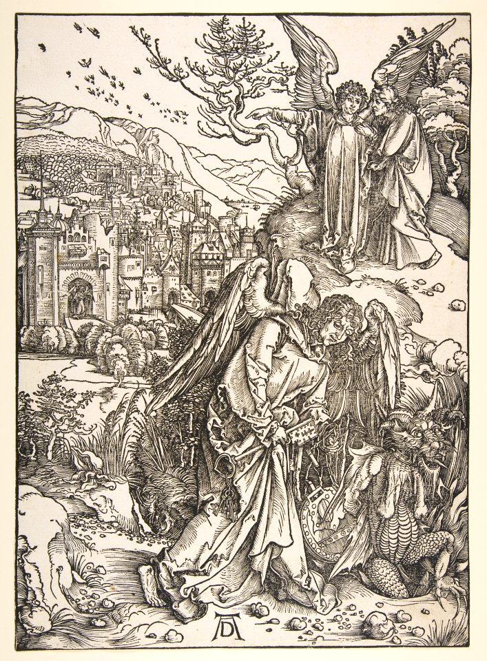 Angel with the Key to the Bottomless Pit, from the Apocalypse series MET DP816934