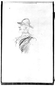 Album de Marine- Sketchbook of 48 folios containing 17 watercolors and 27 black chalk and graphite sketches MET 260897