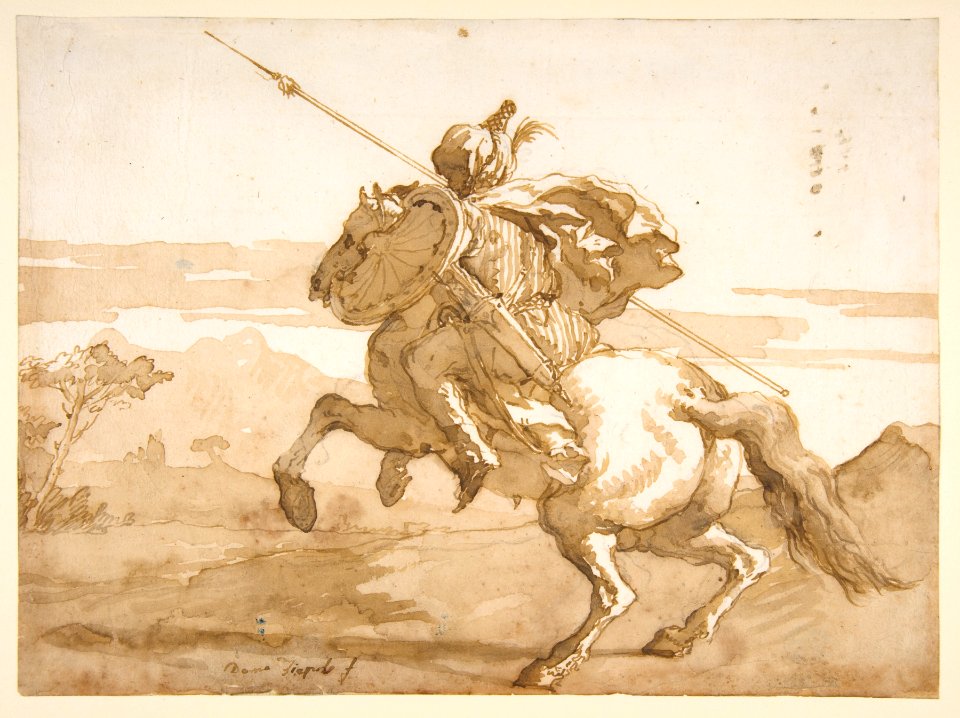 An Oriental Horseman MET DP812103