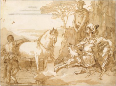 An Oriental Chieftain Resting MET DT201326