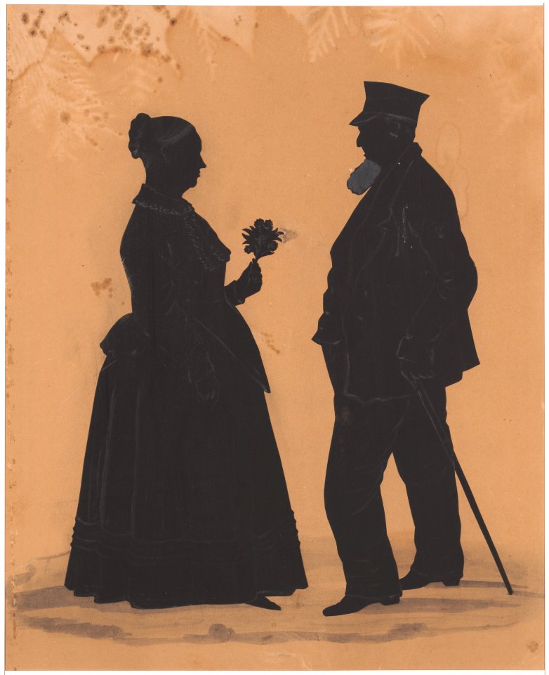 An old Man and Woman MET DP140860